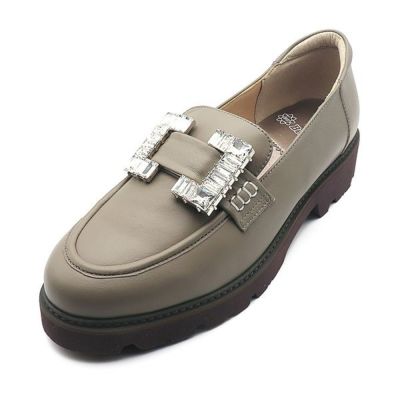 ビューフォート　BeauFort 　BF1972 シルバー ローファー 24 ビューフォートBeauFort BF1972 シルバー ローファー 24